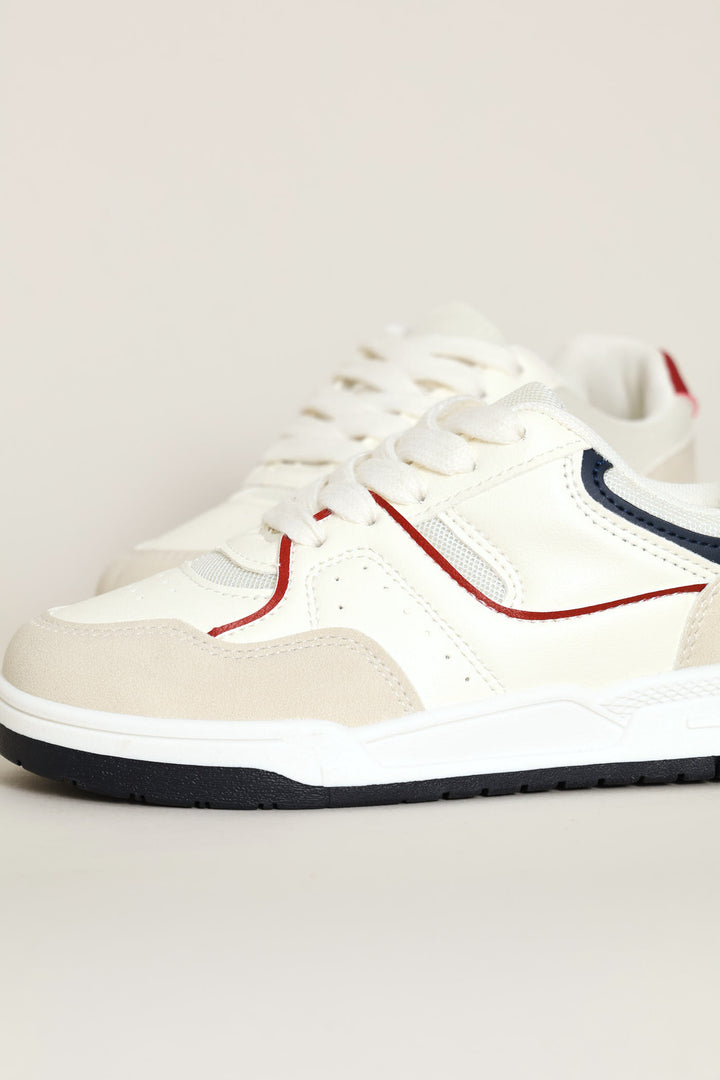 Boys Colour Block Court Sneaker - Multi