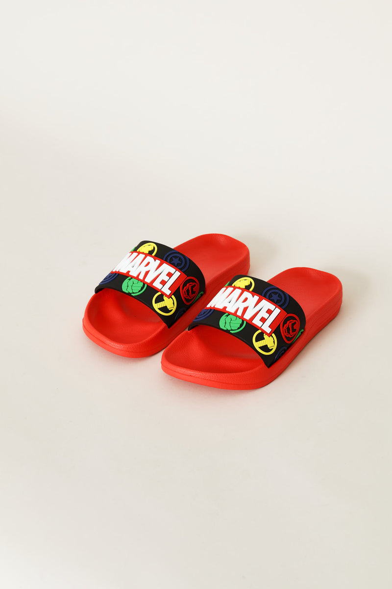 Pre-Boys Blue Marvel Pool Slide - Red/Blue