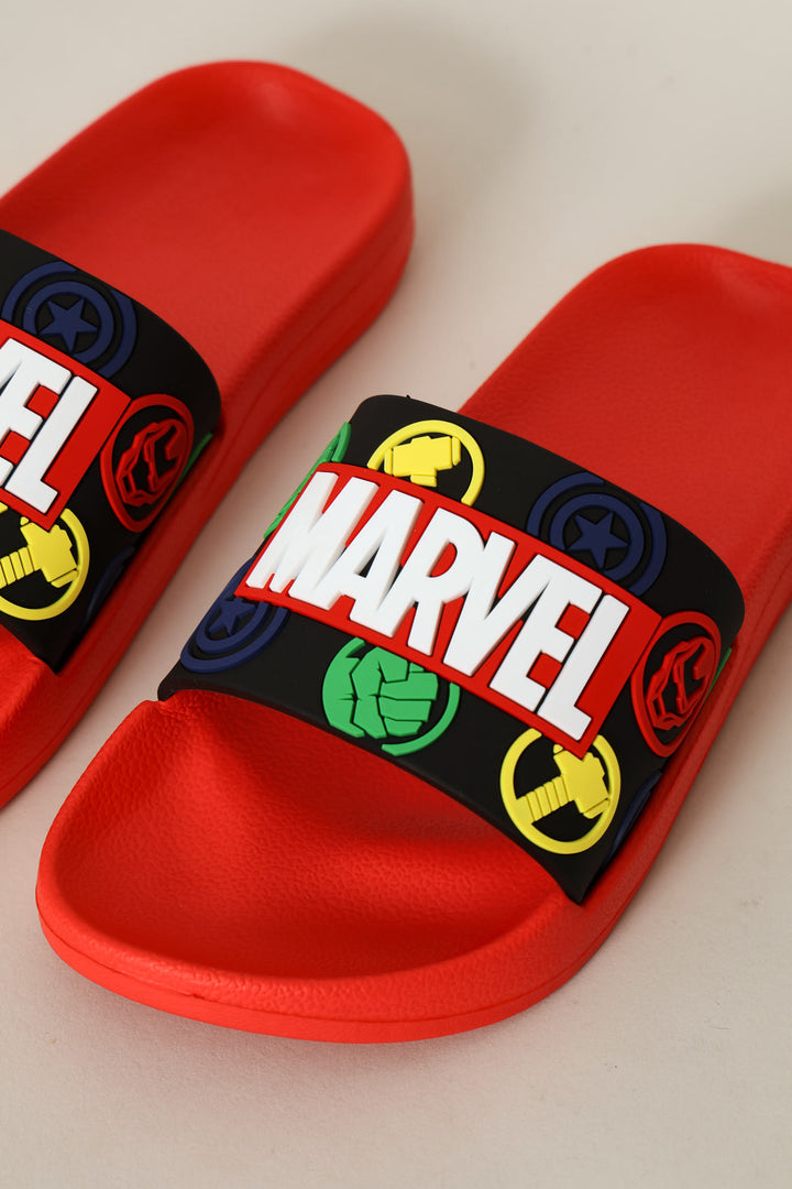 Pre-Boys Blue Marvel Pool Slide - Red/Blue