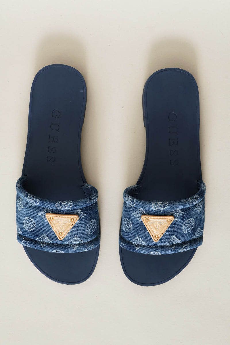 Denim Slide - Blue