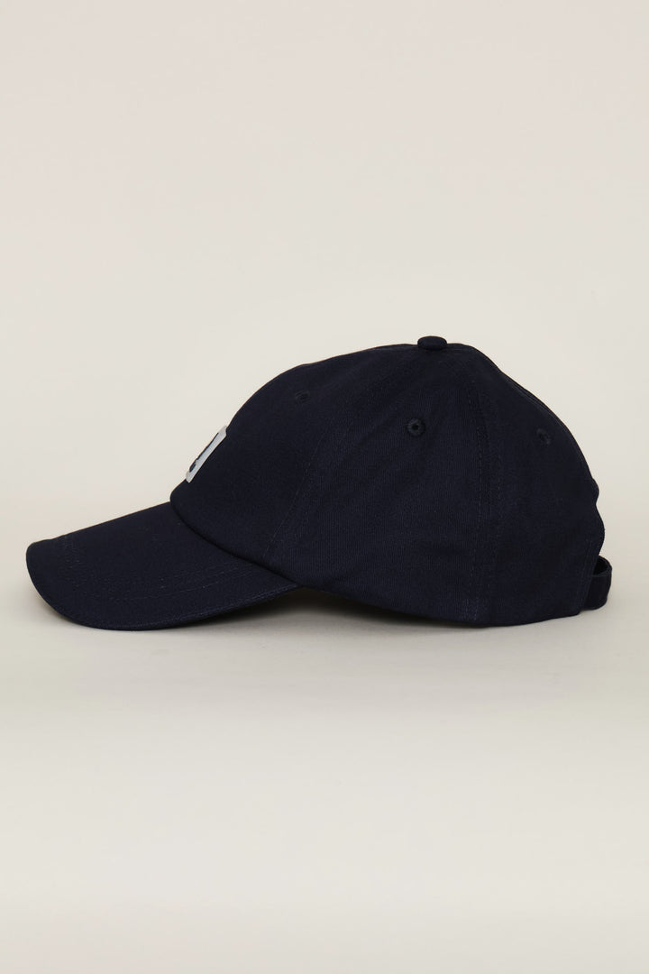 6 Panel Badge Peak - Navy