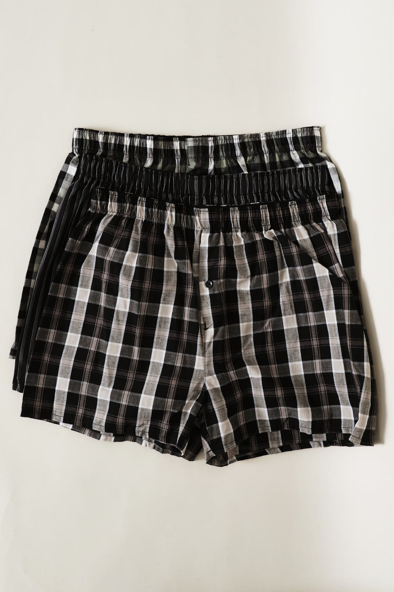 Mini Check Boxy Shirt - Stone