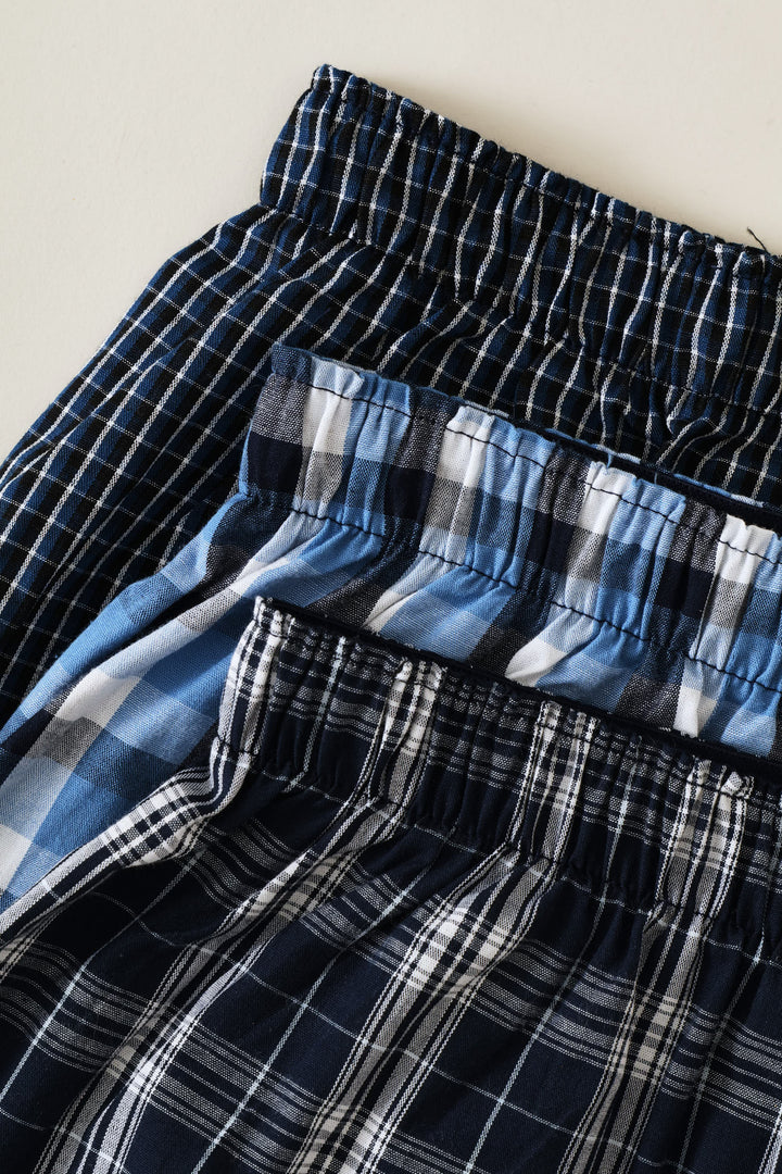 3 Pack Boxers - Blue