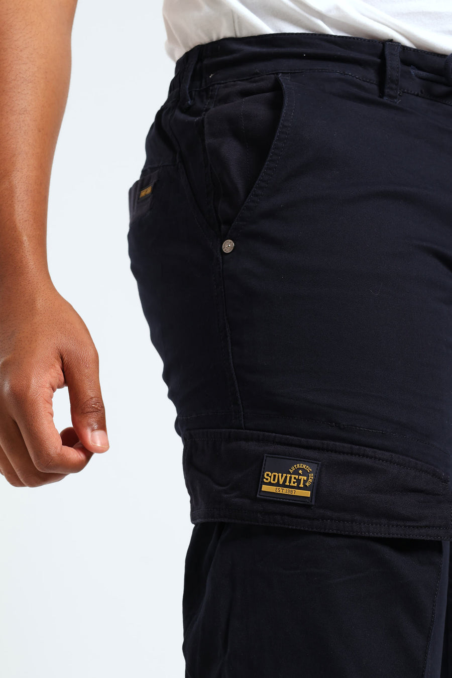 Kings Cargo Pants Navy Edgars