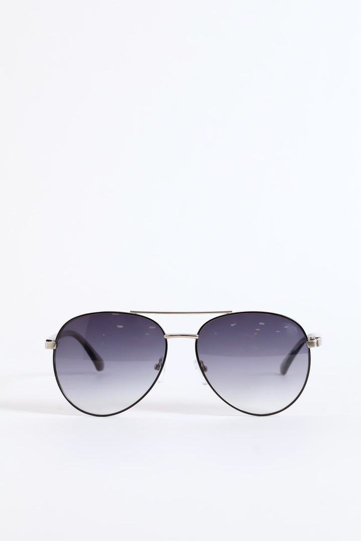Epoxy Classic Aviator - Silver