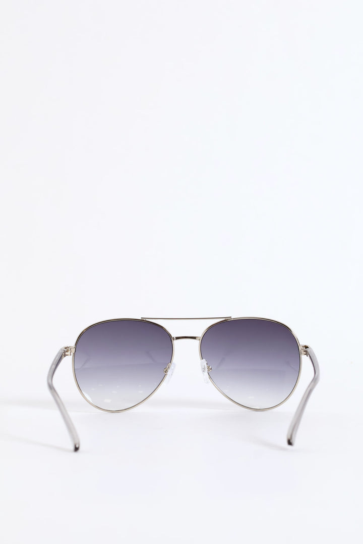 Epoxy Classic Aviator - Silver