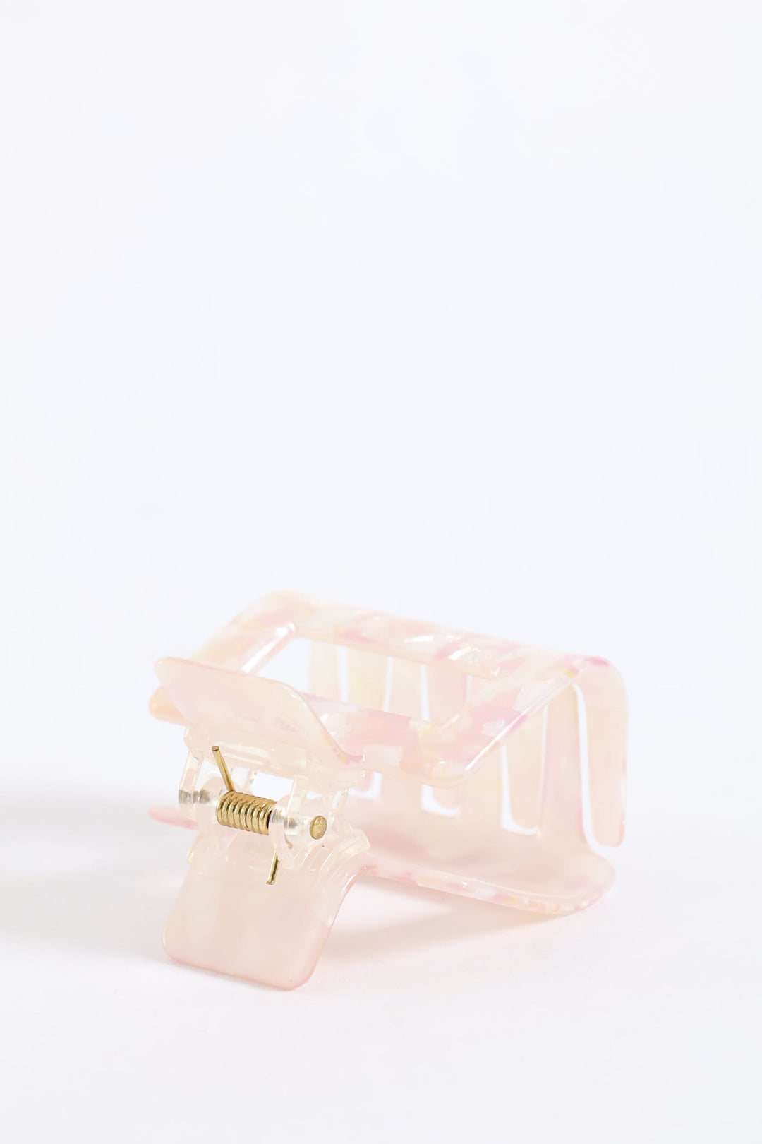 3 Pack Square Hair Grip - Light Pink