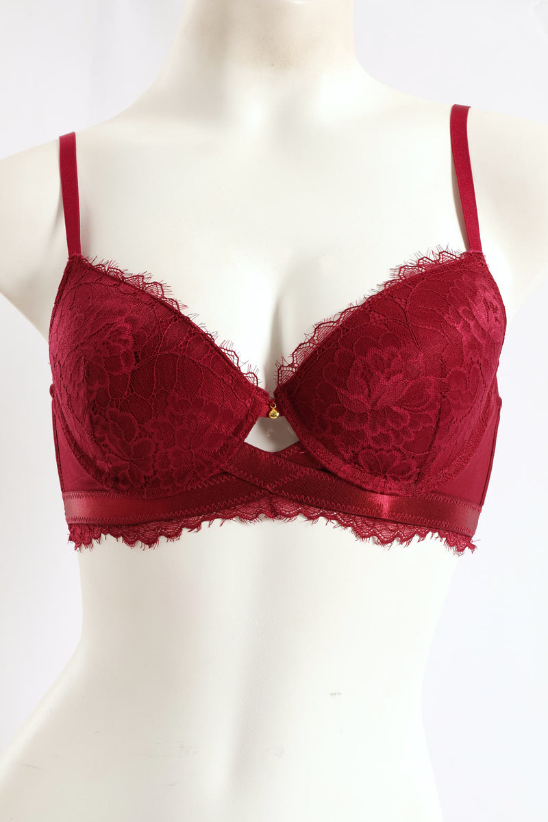 2 Pack Eyelash Lace T-Shirt Bra - Multi