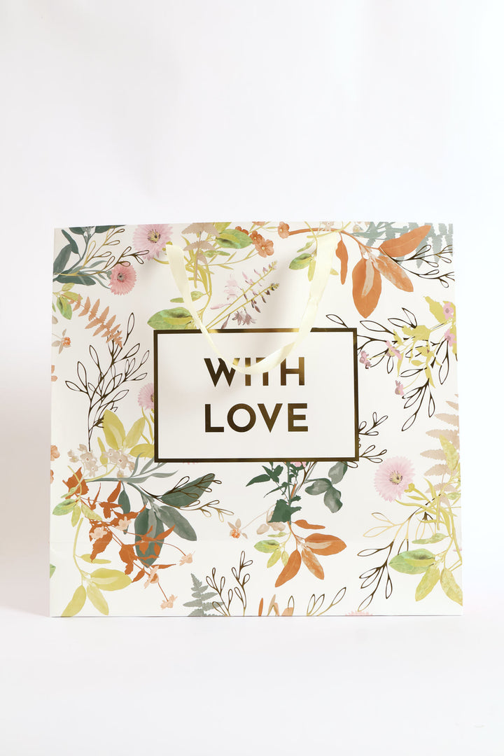 With Love Gift Bag - Light Pink