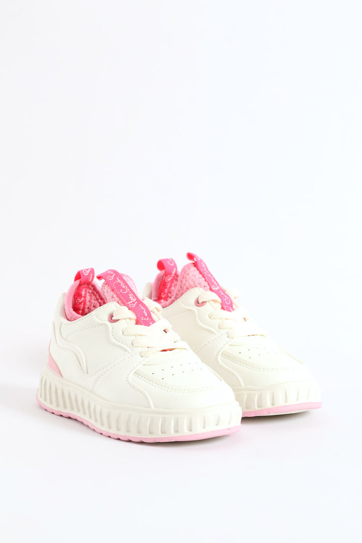 Girls Chunky Sneaker - White