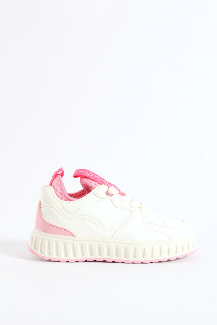 Girls Chunky Sneaker - White