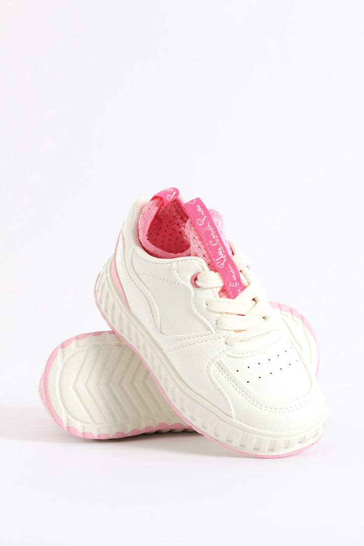 Girls Chunky Sneaker - White