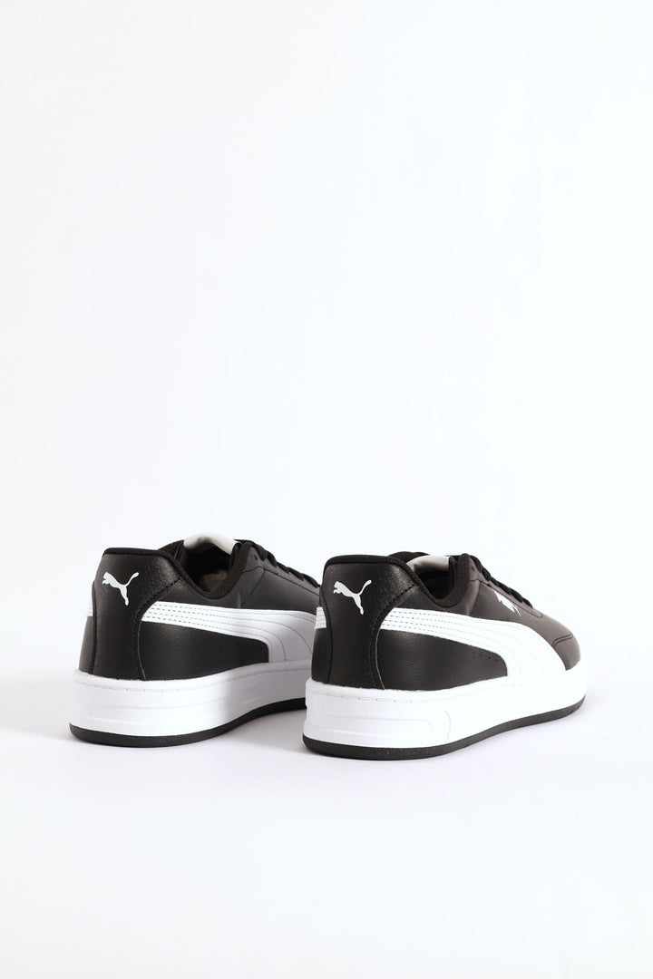 Court Classic Clean Sneaker - Black