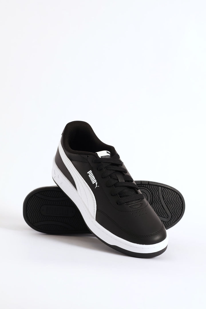 Court Classic Clean Sneaker - Black