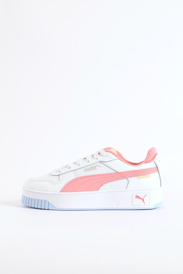 Girls Carina Street Sneaker - White