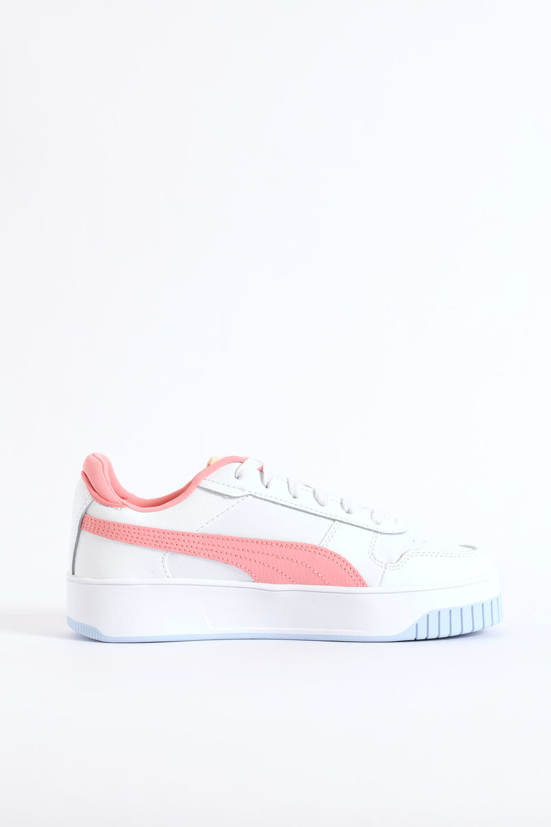 Girls Carina Street Sneaker - White
