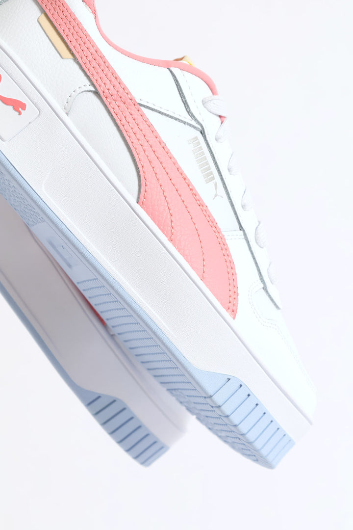 Girls Carina Street Sneaker - White