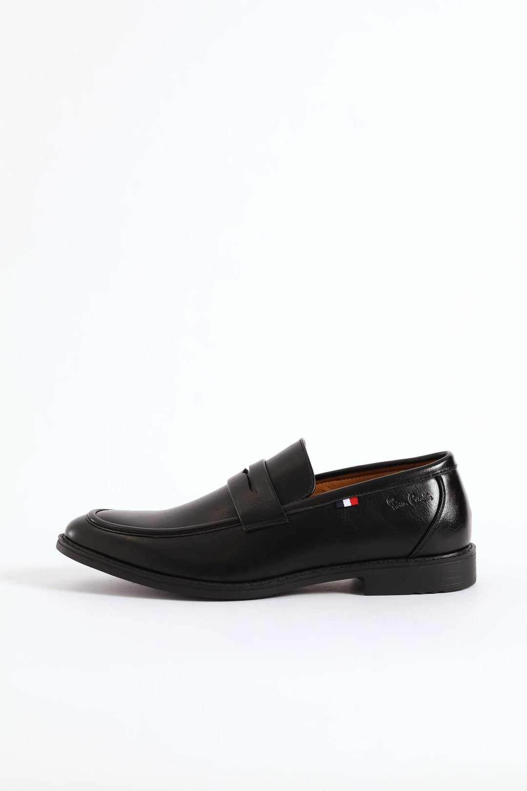 Penny Moccasin Formal Slip On - Black