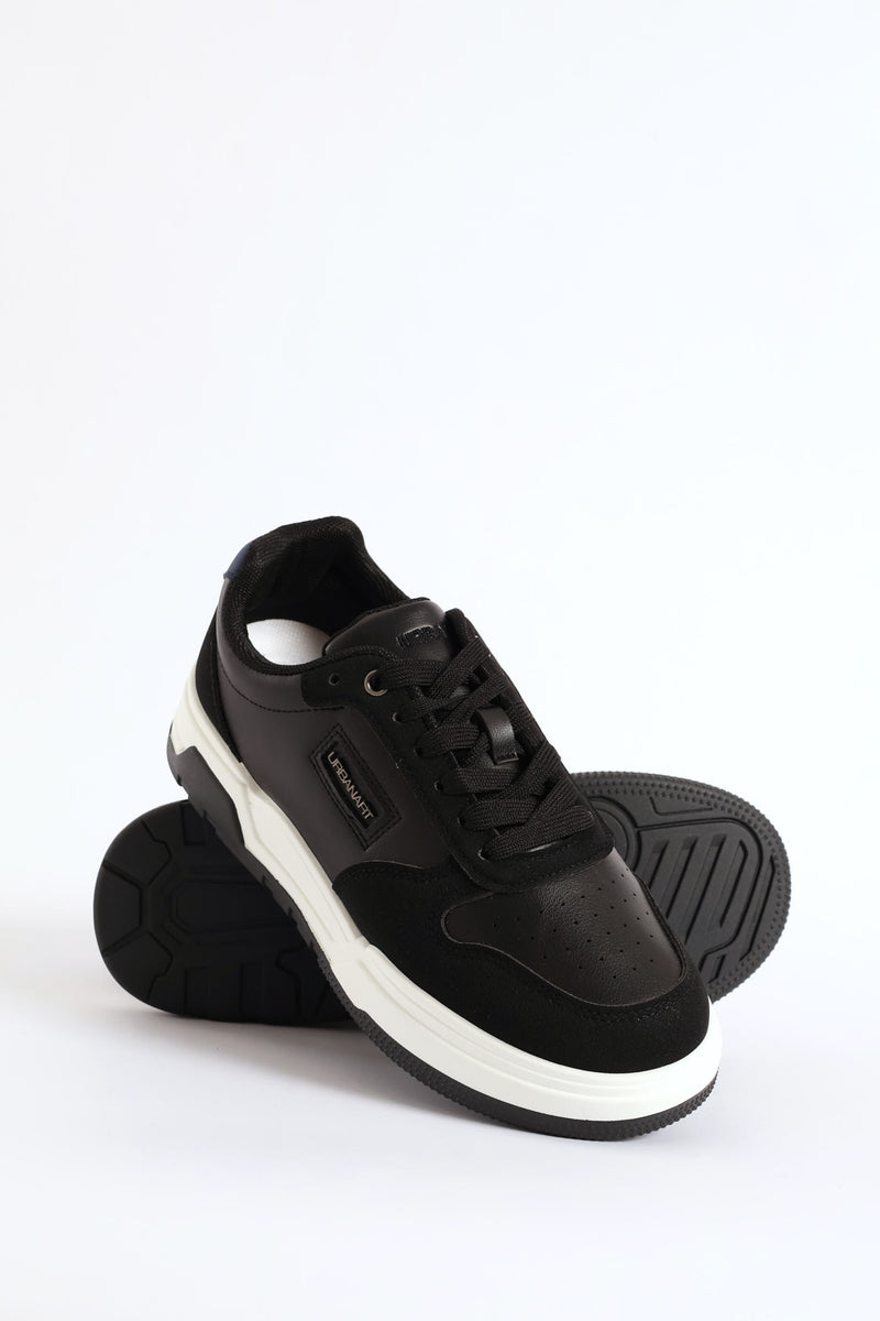 Jagged 1 Wax Nubuck Sneaker - Black