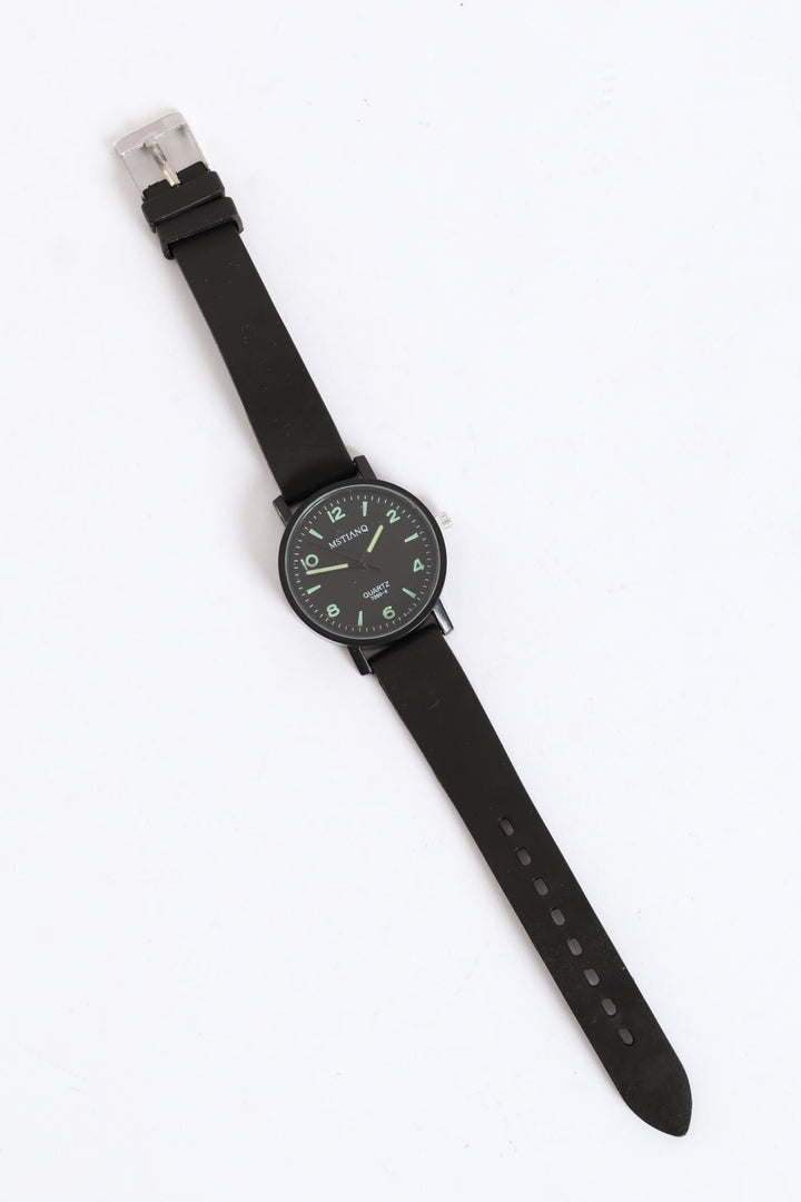 Pre-Boys Analogue Watch - Black/Green