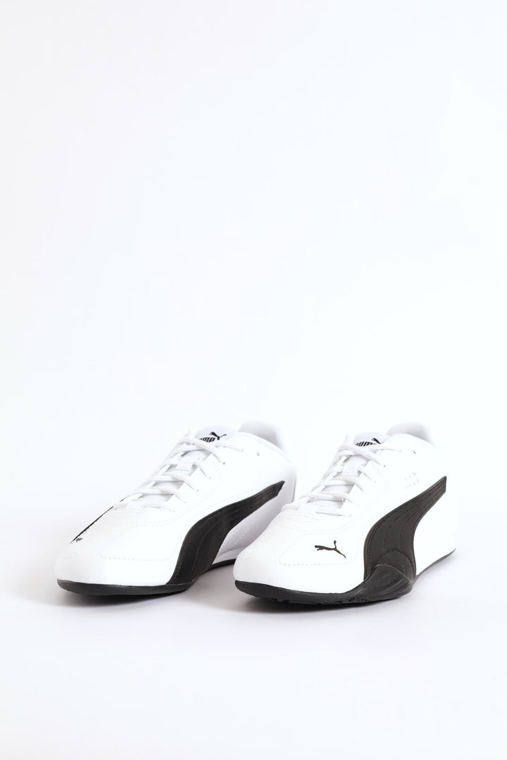 Catch Motor Sport Sneaker - White/Black