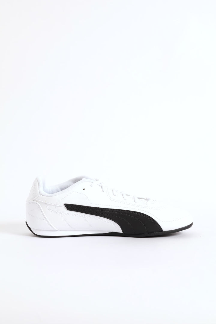 Catch Motor Sport Sneaker - White/Black