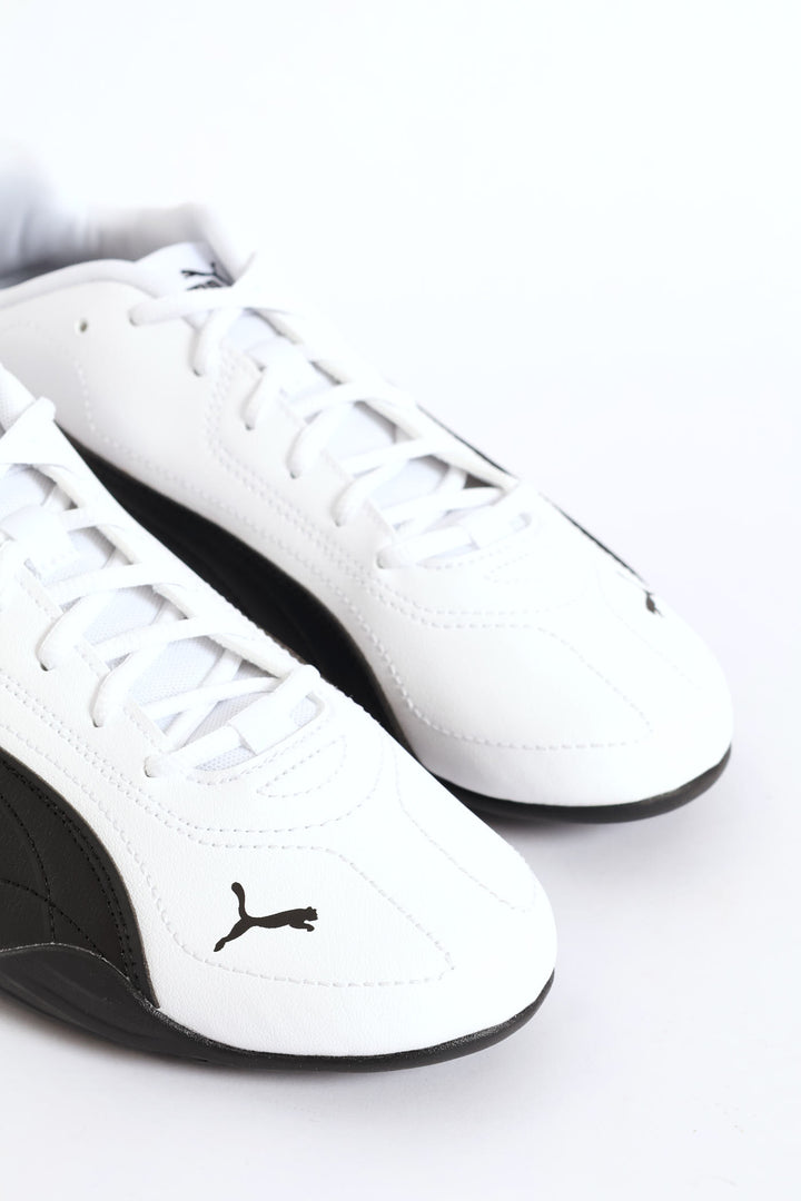 Catch Motor Sport Sneaker - White/Black