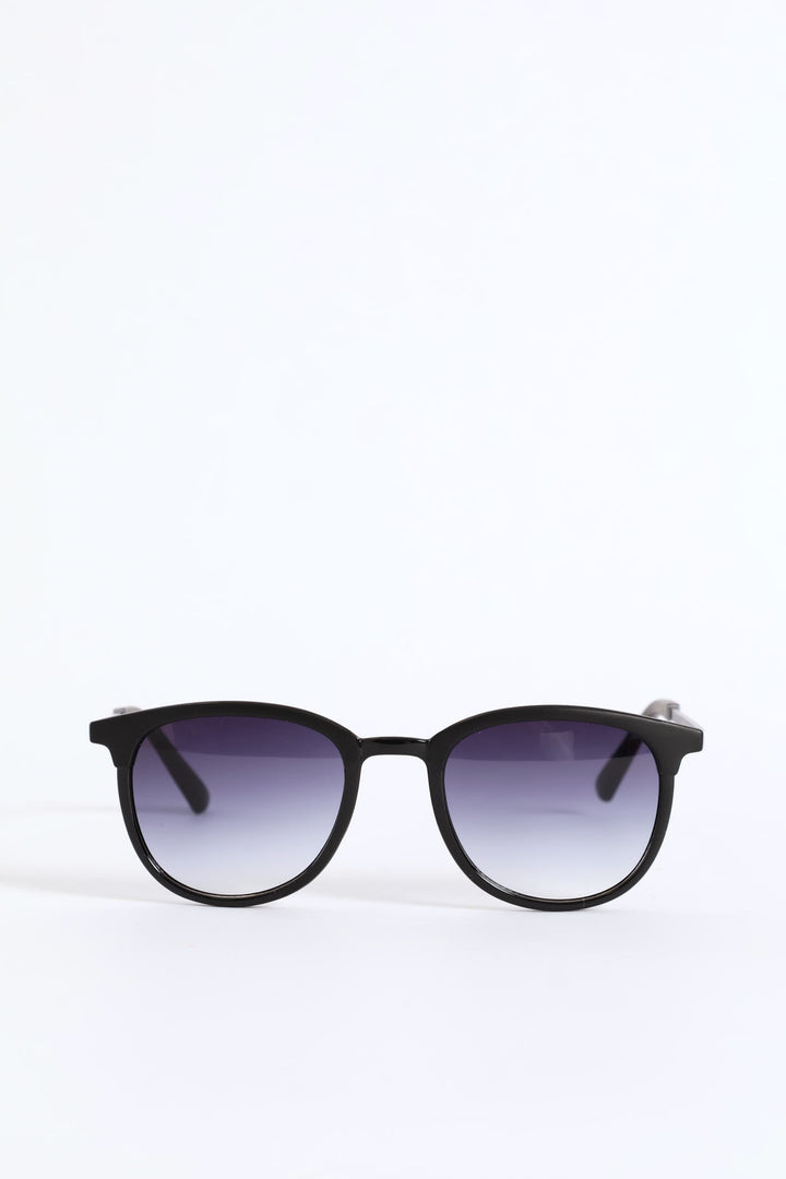 Flat Club Master Sunglasses - Black