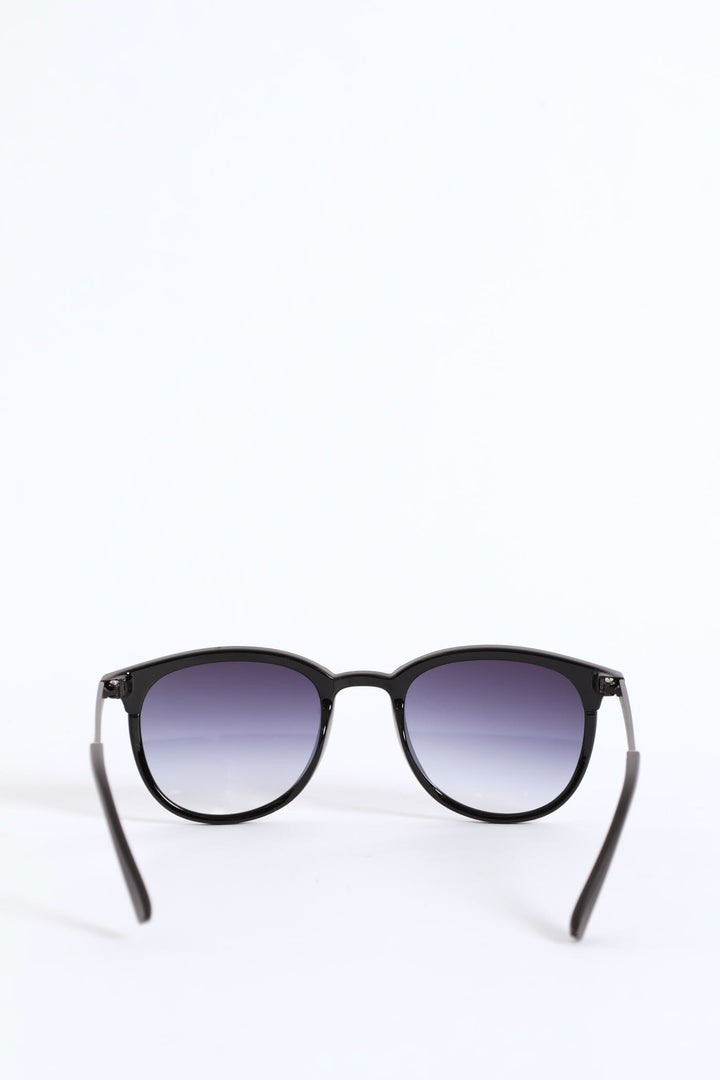 Flat Club Master Sunglasses - Black