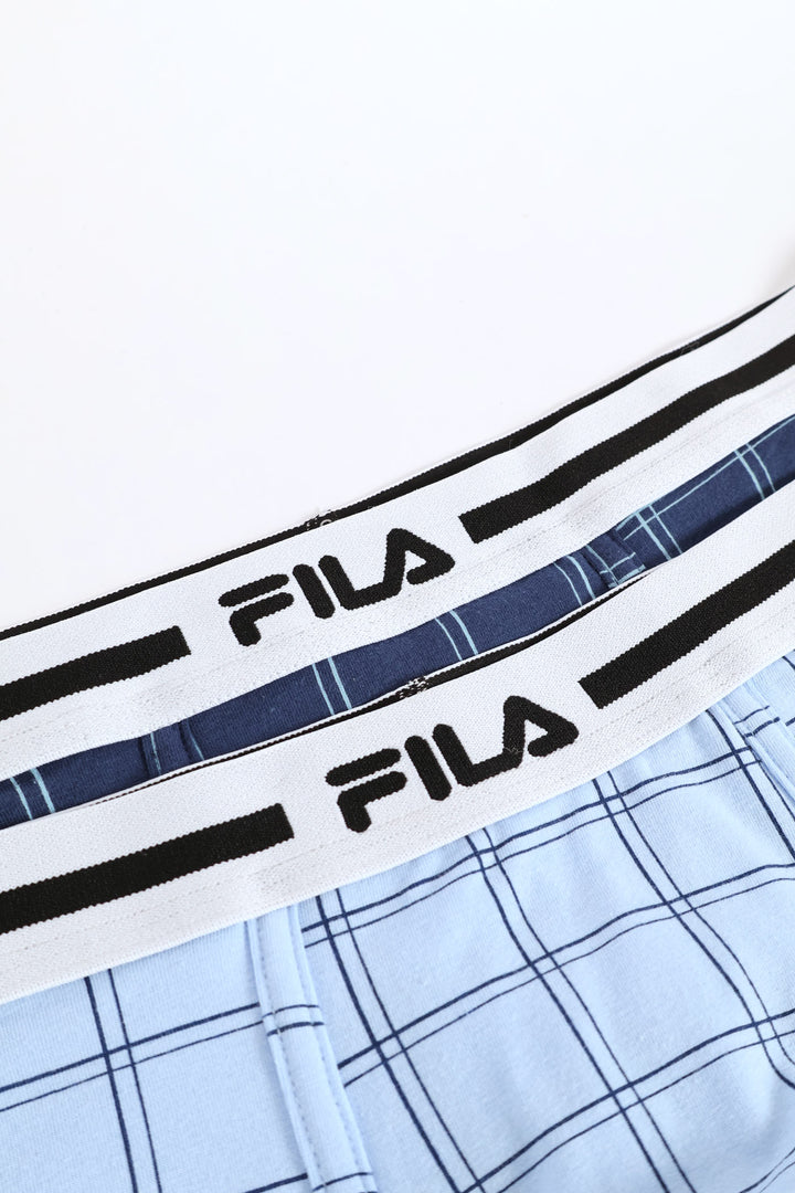 2 Pack Elio Dutch Canal Print Trunk - Blue