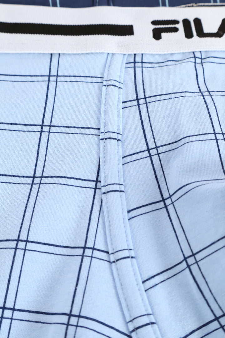 2 Pack Elio Dutch Canal Print Trunk - Blue