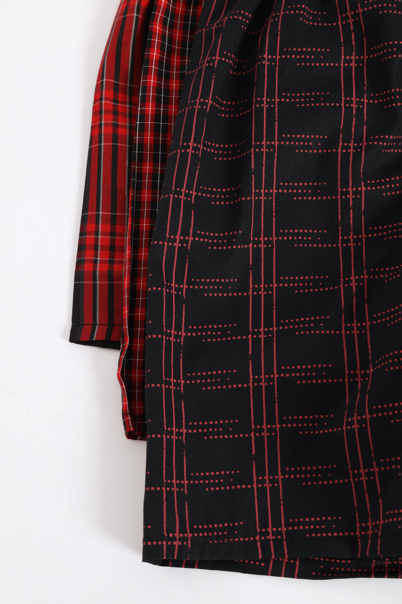 3 Pack Design Boxers - Red