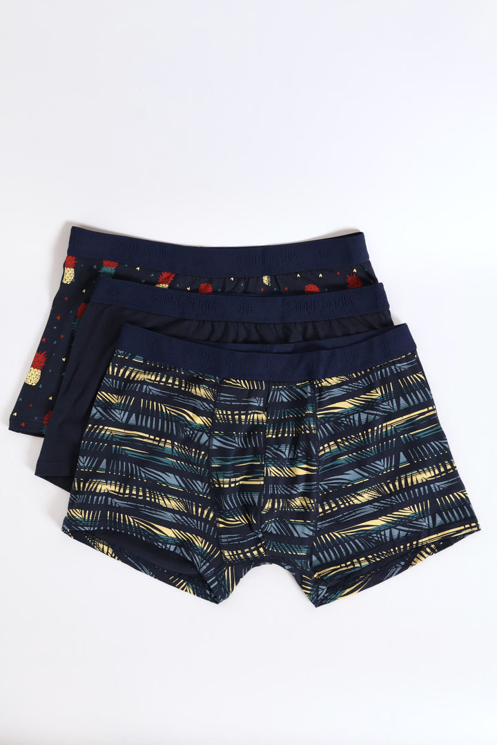 3 Pack Trunks - Blue