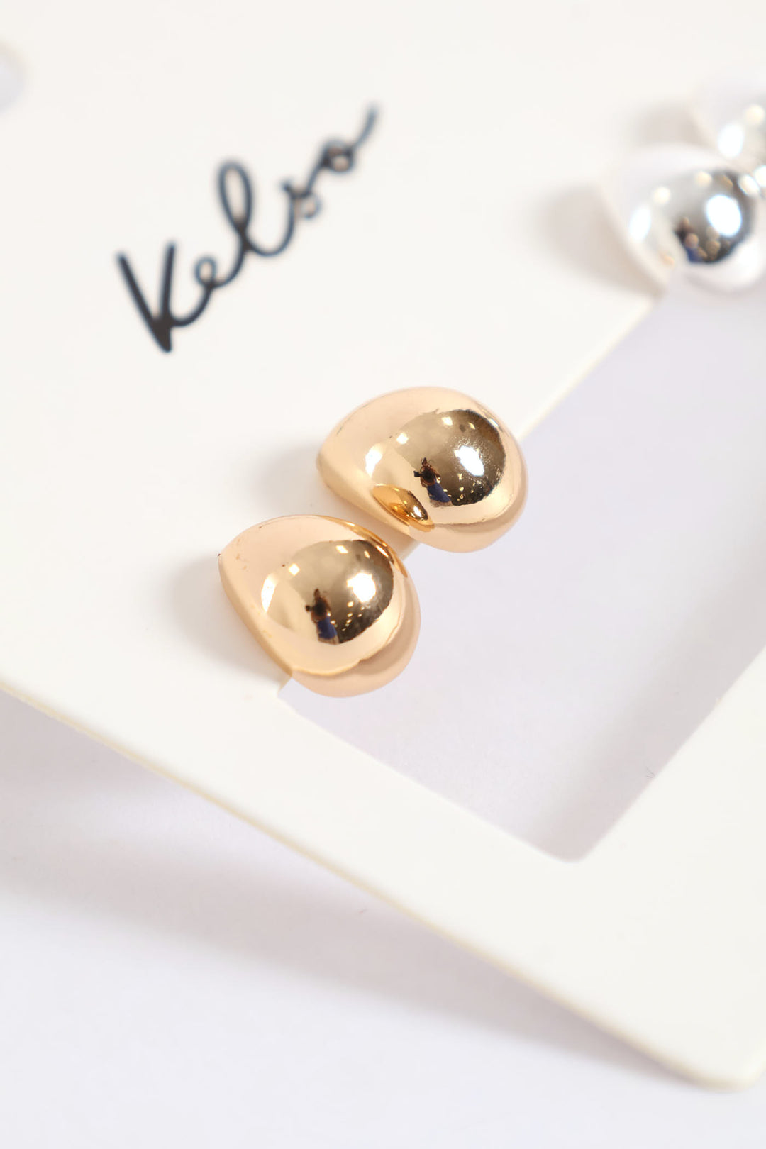 2 Pack Chunky Bubble Earrings - Multi