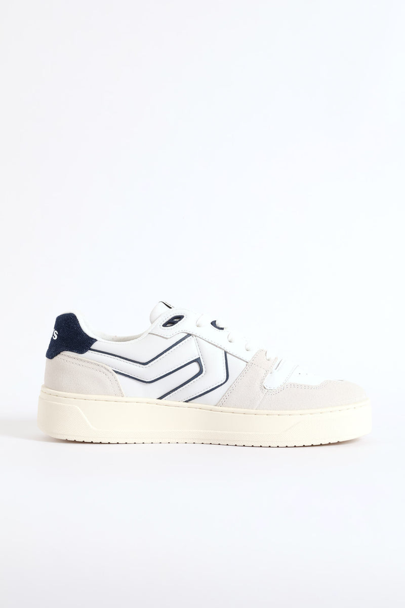 Glide Court Sneaker - White/Grey