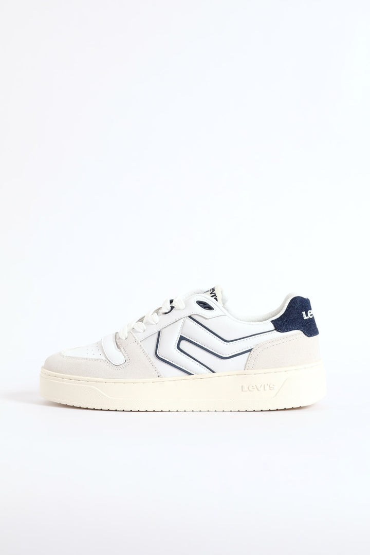 Glide Court Sneaker - White/Grey