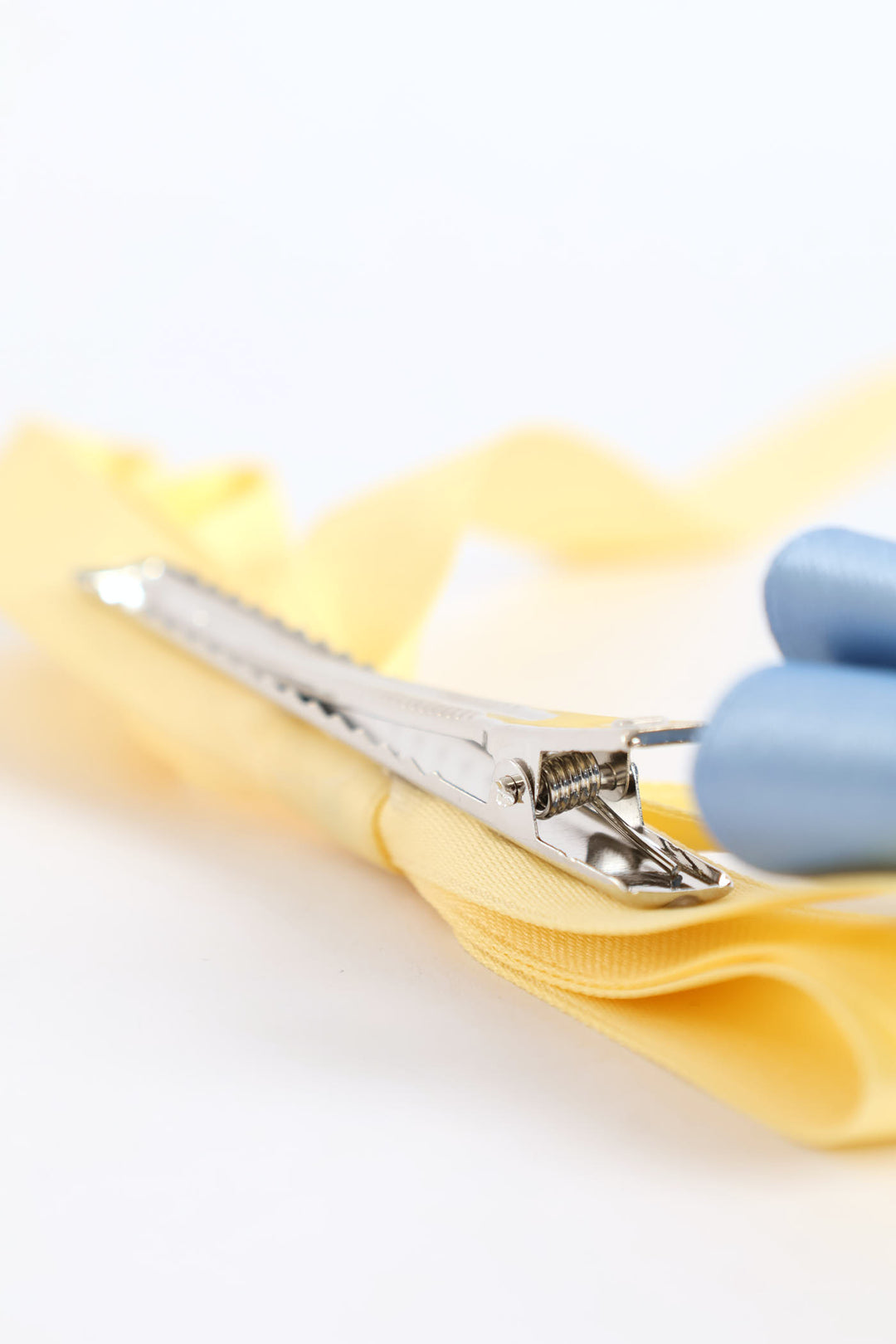 2 Pack Ribbon Bows - Blue/Yellow