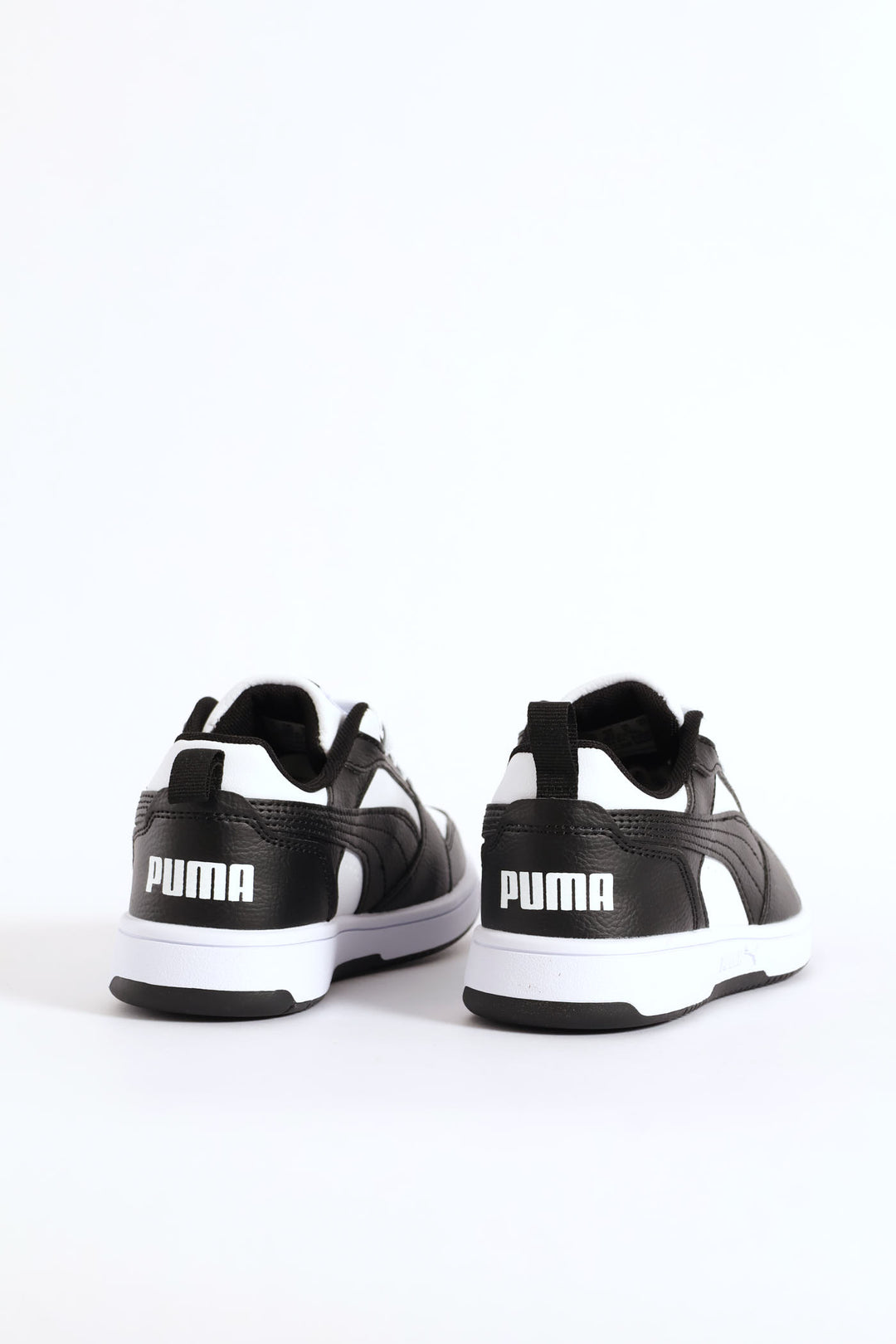 Pre-Boys Rebound V6 Lo Sneaker - Black/White