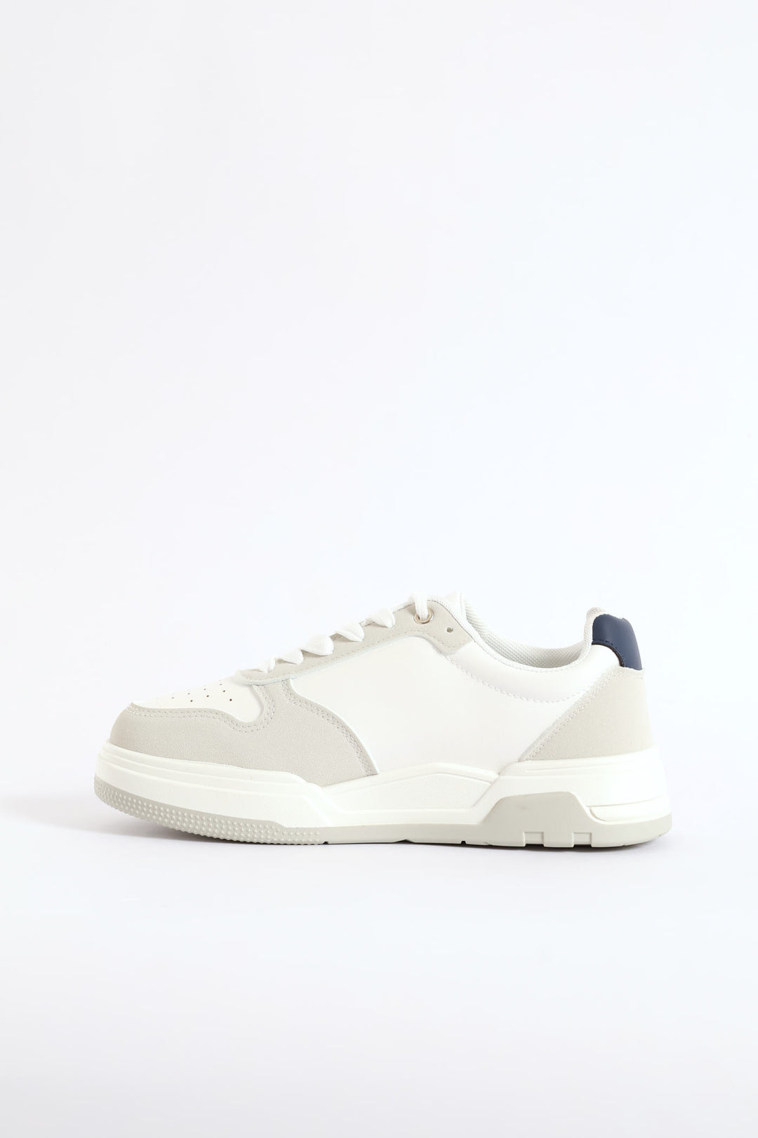 Jagged 1 Wax Nubuck Sneaker - White