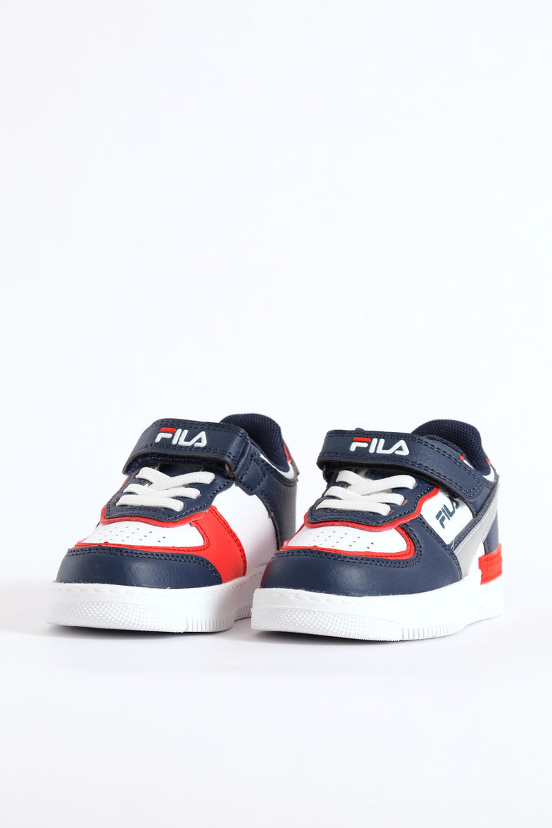 Pre-Boys Riley Sneaker - Navy/Red