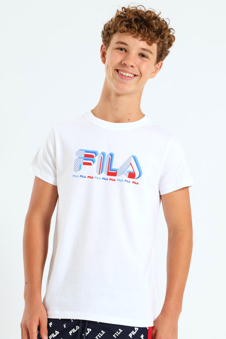 Boys Everett T-Shirt - White