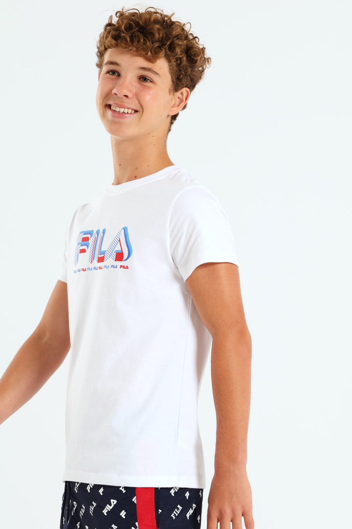 Boys Everett T-Shirt - White