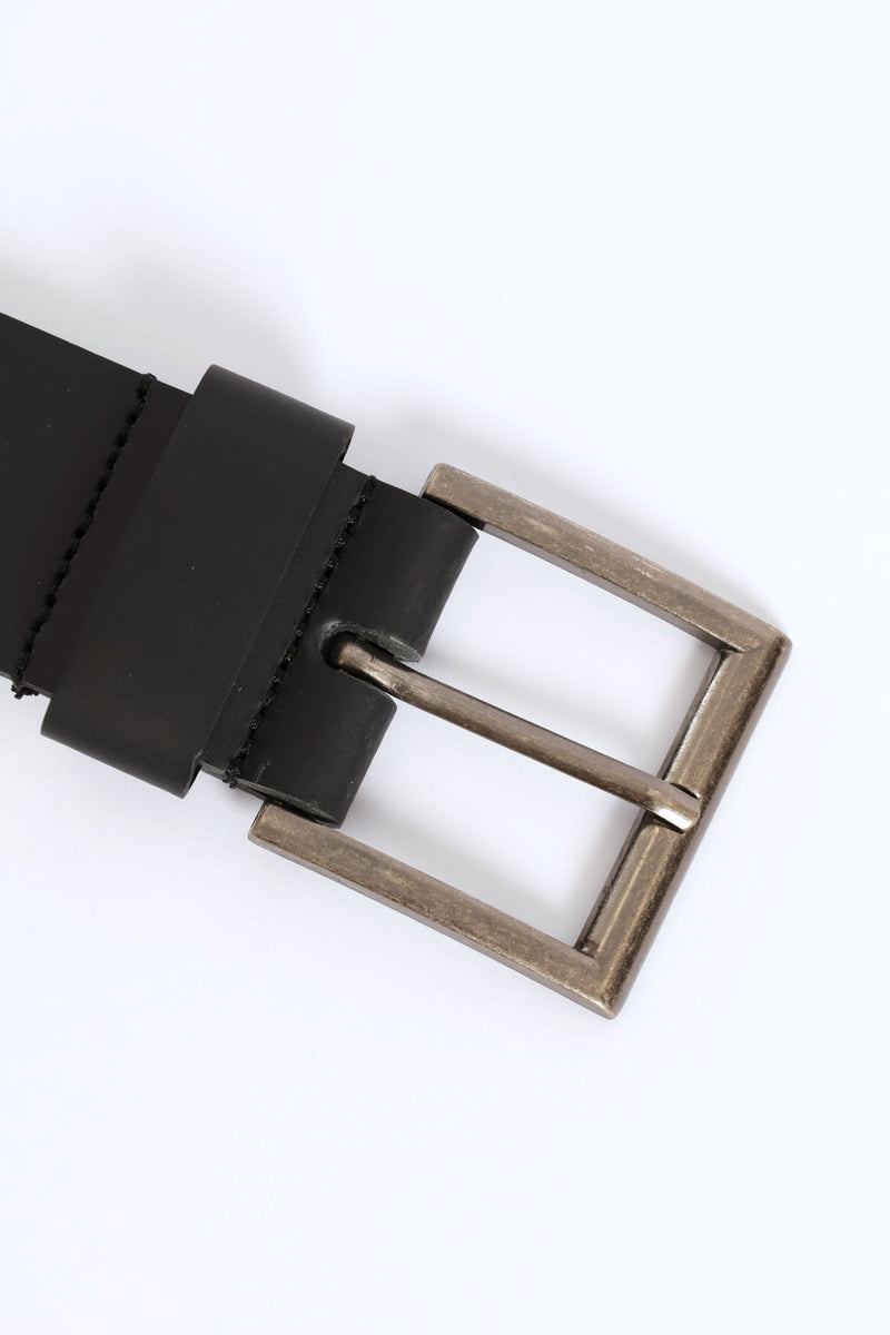 Simple Plain Belt - Black