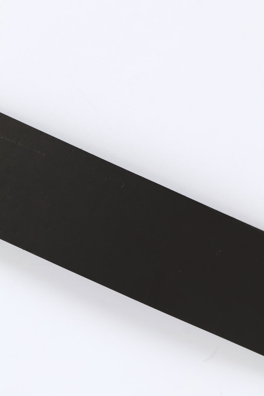 Simple Plain Belt - Black