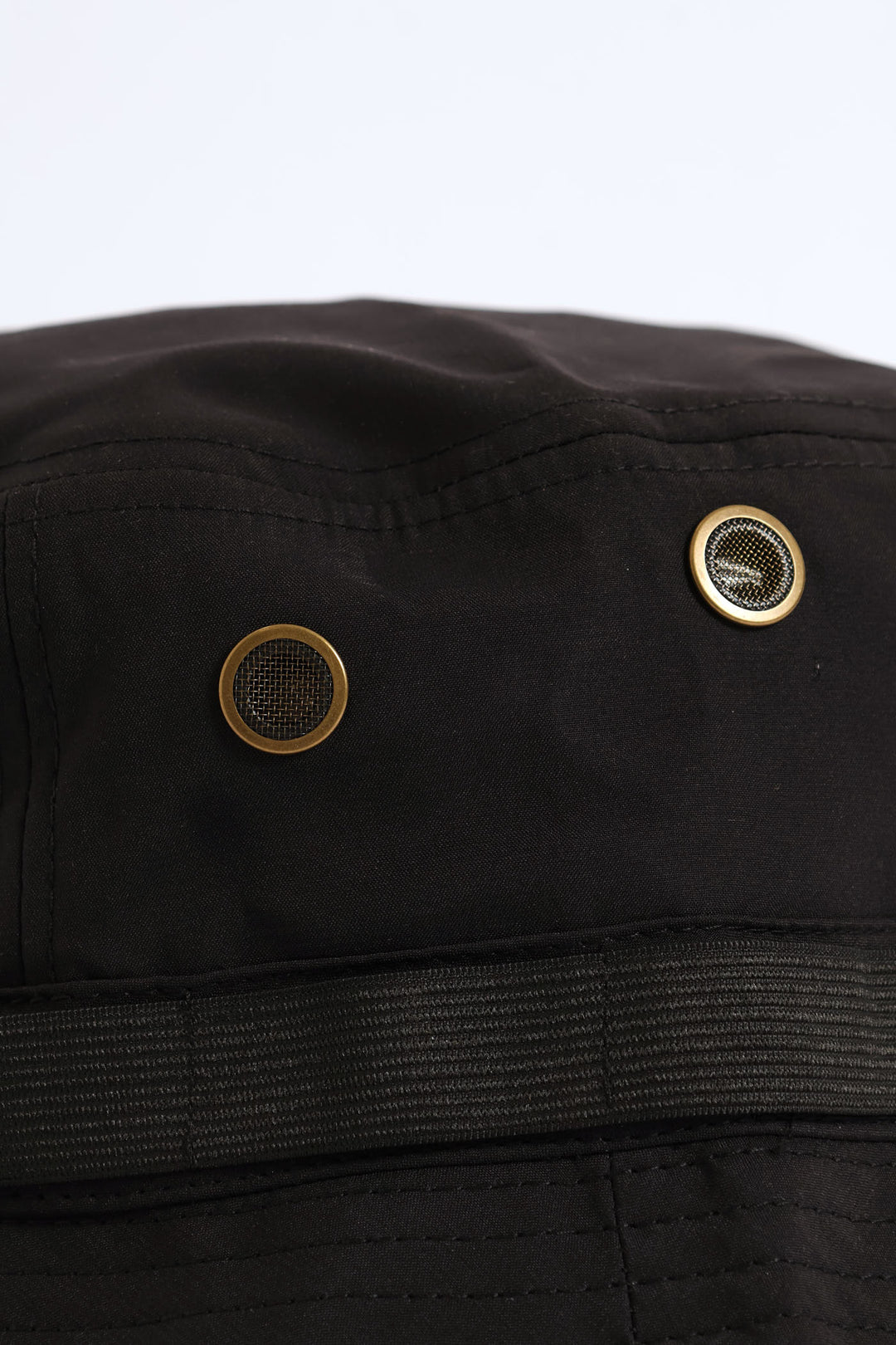 Drawstring Bucket Hat - Black
