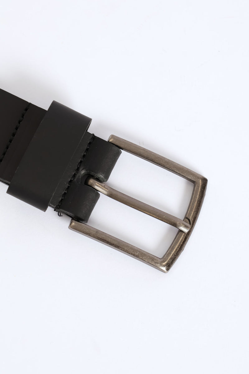 Metal Loop Belt - Black