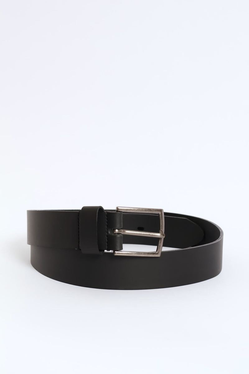 Metal Loop Belt - Black