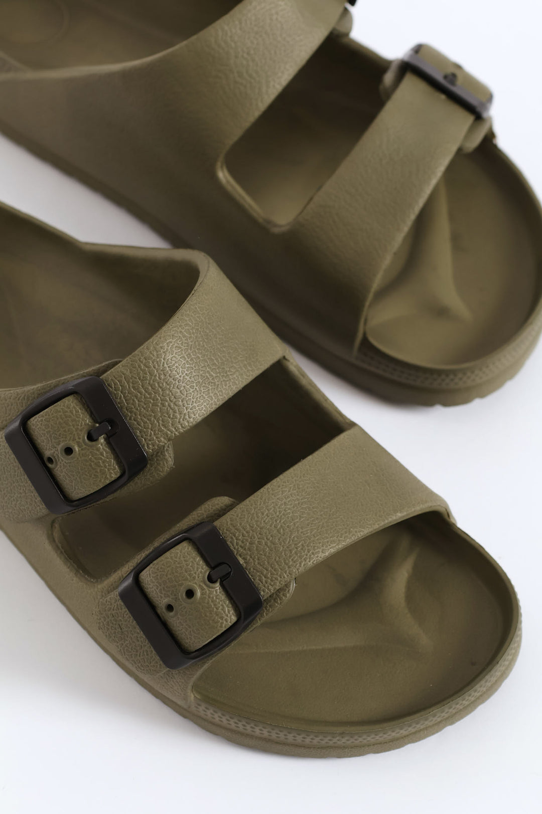 Boys Moulded Health Sandal - Olive
