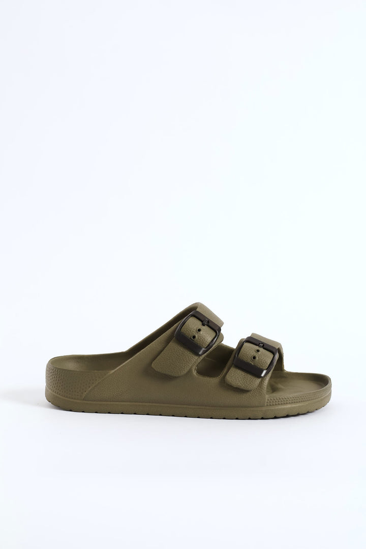 Boys Moulded Health Sandal - Olive