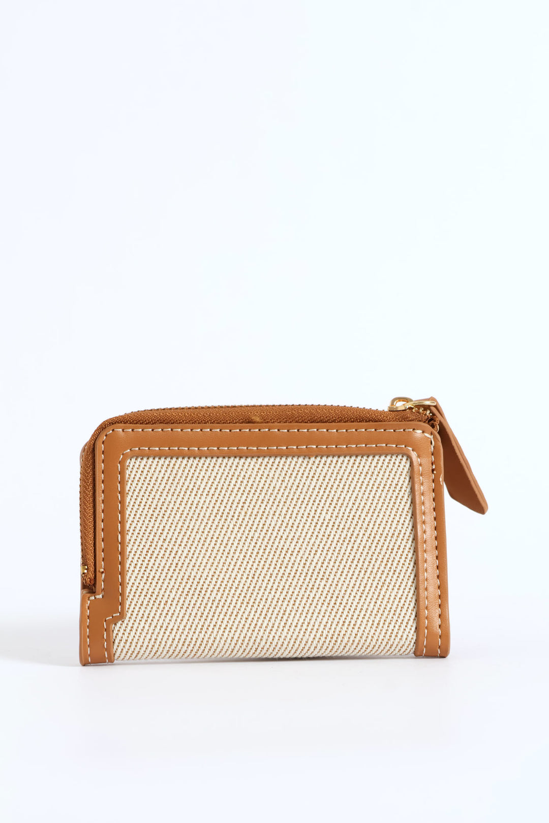 Canvas BiFold Purse - Tan
